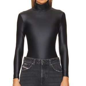 Commando Black Long-Sleeve mock neck
Bodysuit